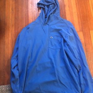 Blue lightweight sweatshirt